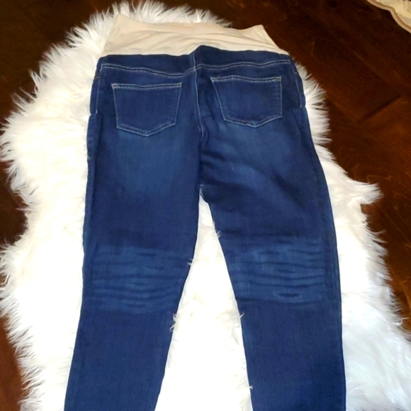 Maternity blue jeans - Picture 4 of 8